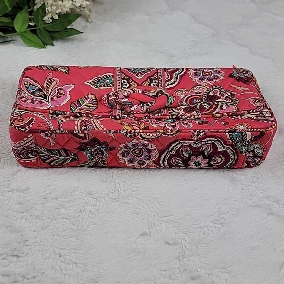 VERA BRADLEY Call Me Coral Knot Large Clutch - Picture 3 of 10